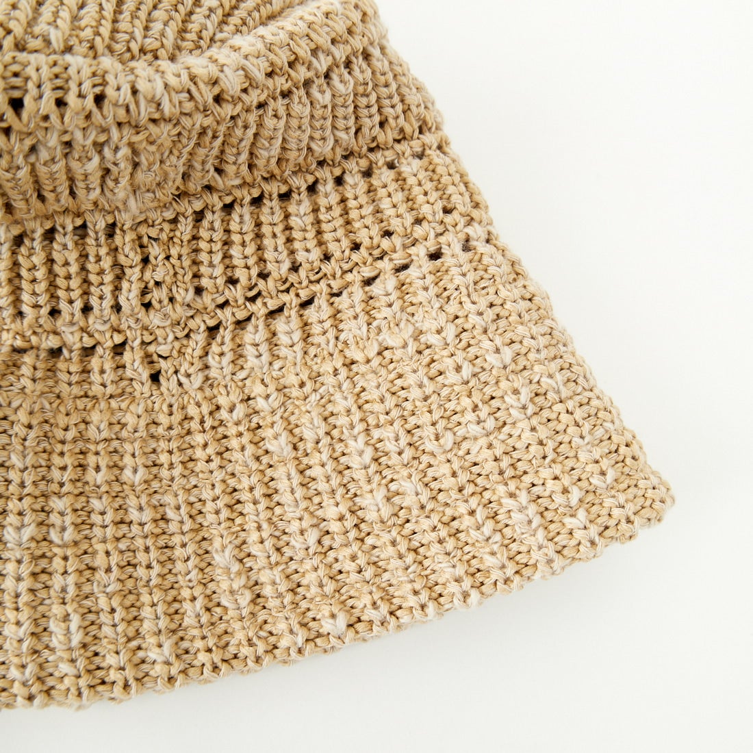 RACAL [ラカル] メッシュラインニットバケットハット [RL-25-1379] BEIGE