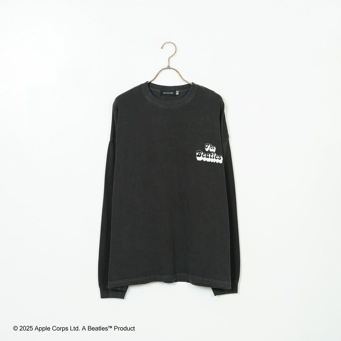 GOOD ROCK SPEED [グッドロックスピード] THE BEATLES NAME ロングスリーブTシャツ [25BTL001W] CHARCOAL