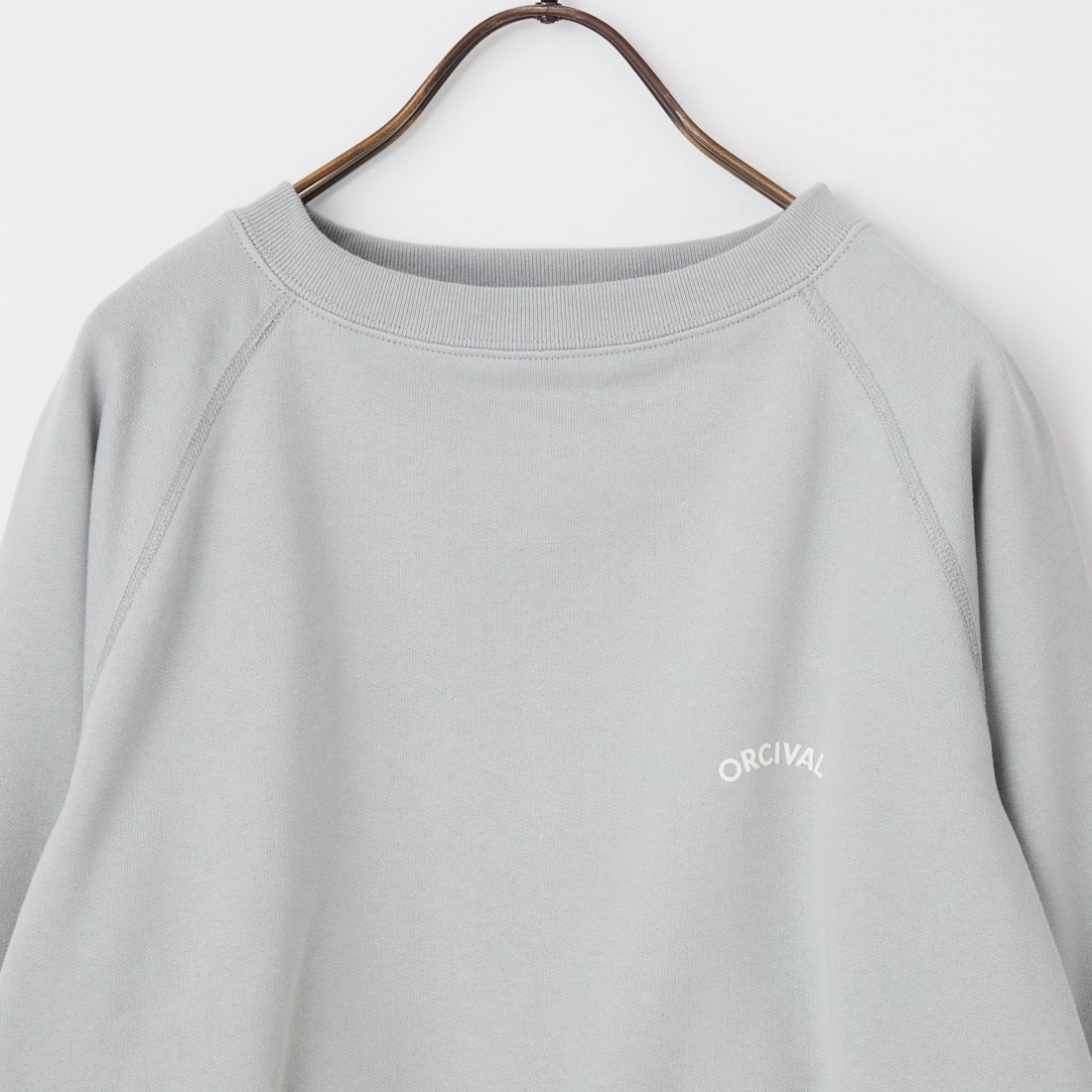 ORCIVAL [オーシバル] スウェットプルオーバー [OR-C0429MAZ] BLUE GREY