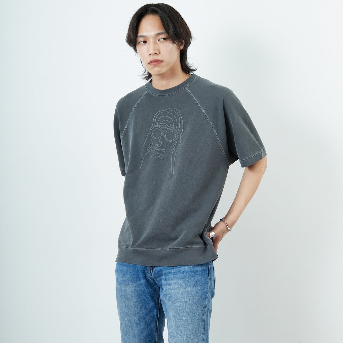 SUMIKURO&&モデル身長：179cm 着用サイズ：L&&