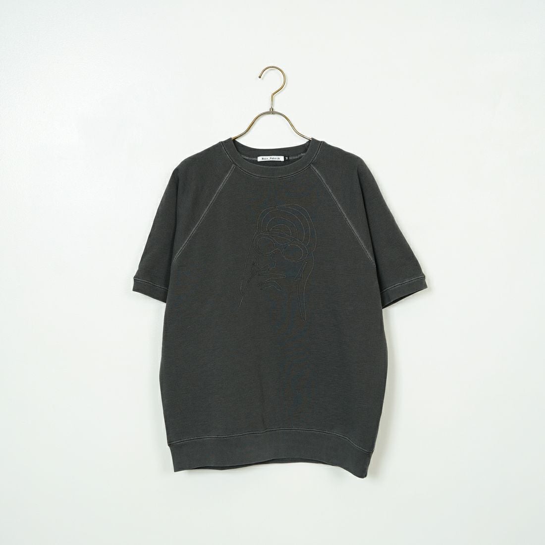 Noir Fabrik [ヌワールファブリック] ショートスリーブピグメントスウェットTシャツ [NF-252-029] SUMIKURO