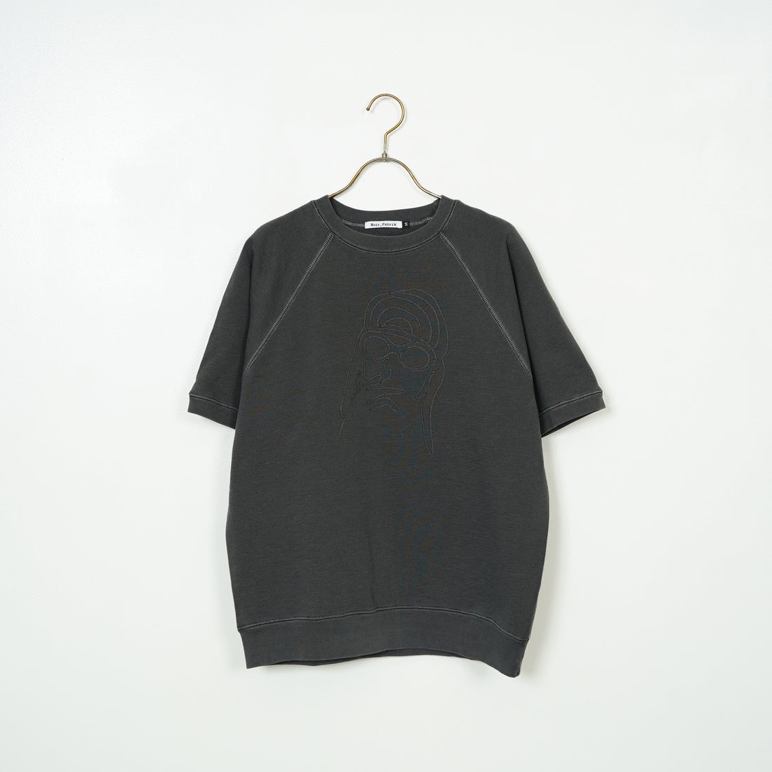 Noir Fabrik [ヌワールファブリック] ショートスリーブピグメントスウェットTシャツ [NF-252-029] SUMIKURO