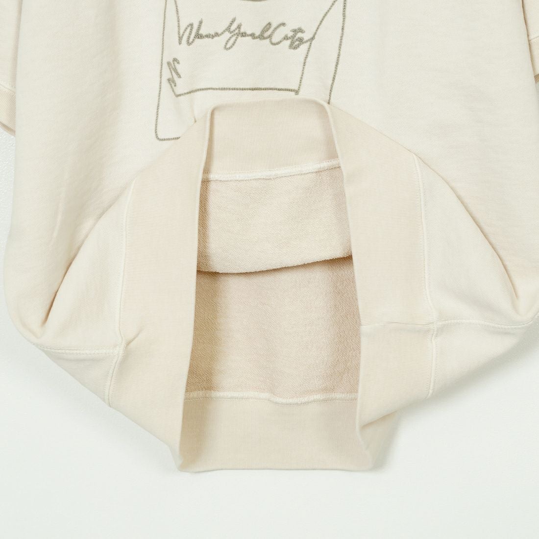 Noir Fabrik [ヌワールファブリック] ショートスリーブピグメントスウェットTシャツ [NF-252-029] OFF