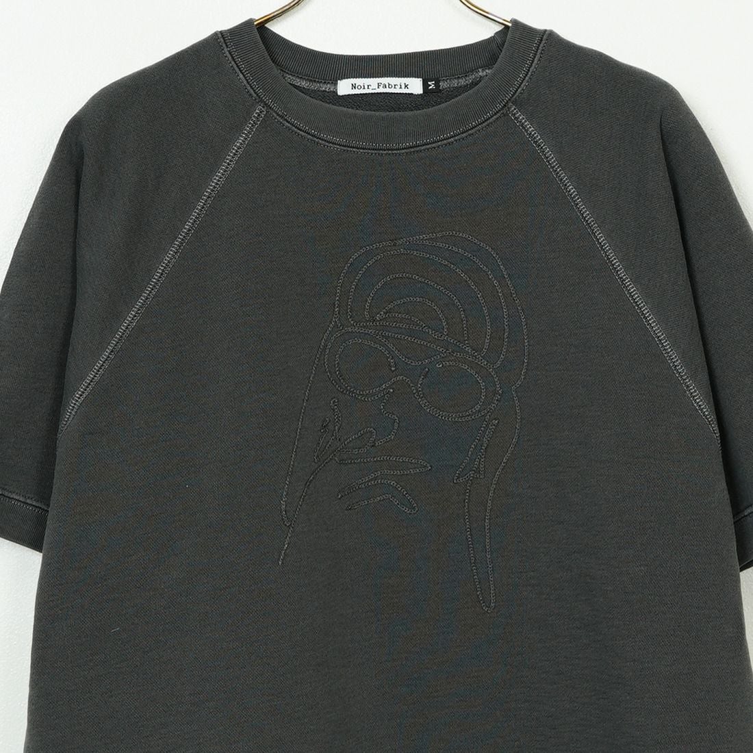 Noir Fabrik [ヌワールファブリック] ショートスリーブピグメントスウェットTシャツ [NF-252-029] SUMIKURO