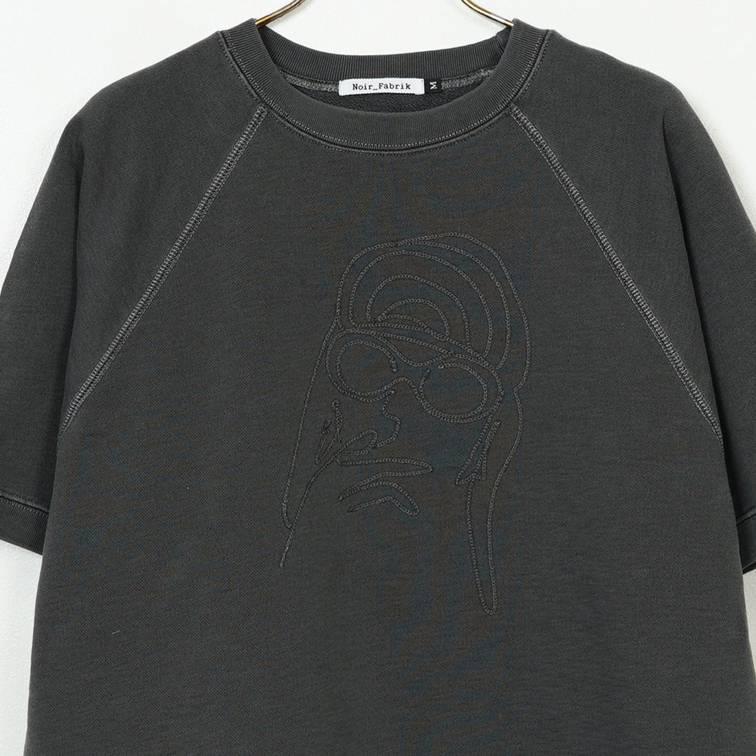 Noir Fabrik [ヌワールファブリック] ショートスリーブピグメントスウェットTシャツ [NF-252-029] SUMIKURO