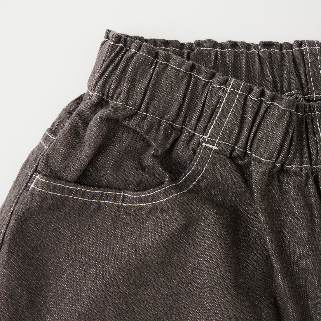 DANTON [ダントン] カラーデニム イージーパンツ [DT-E0034HNZ] CHARCOAL