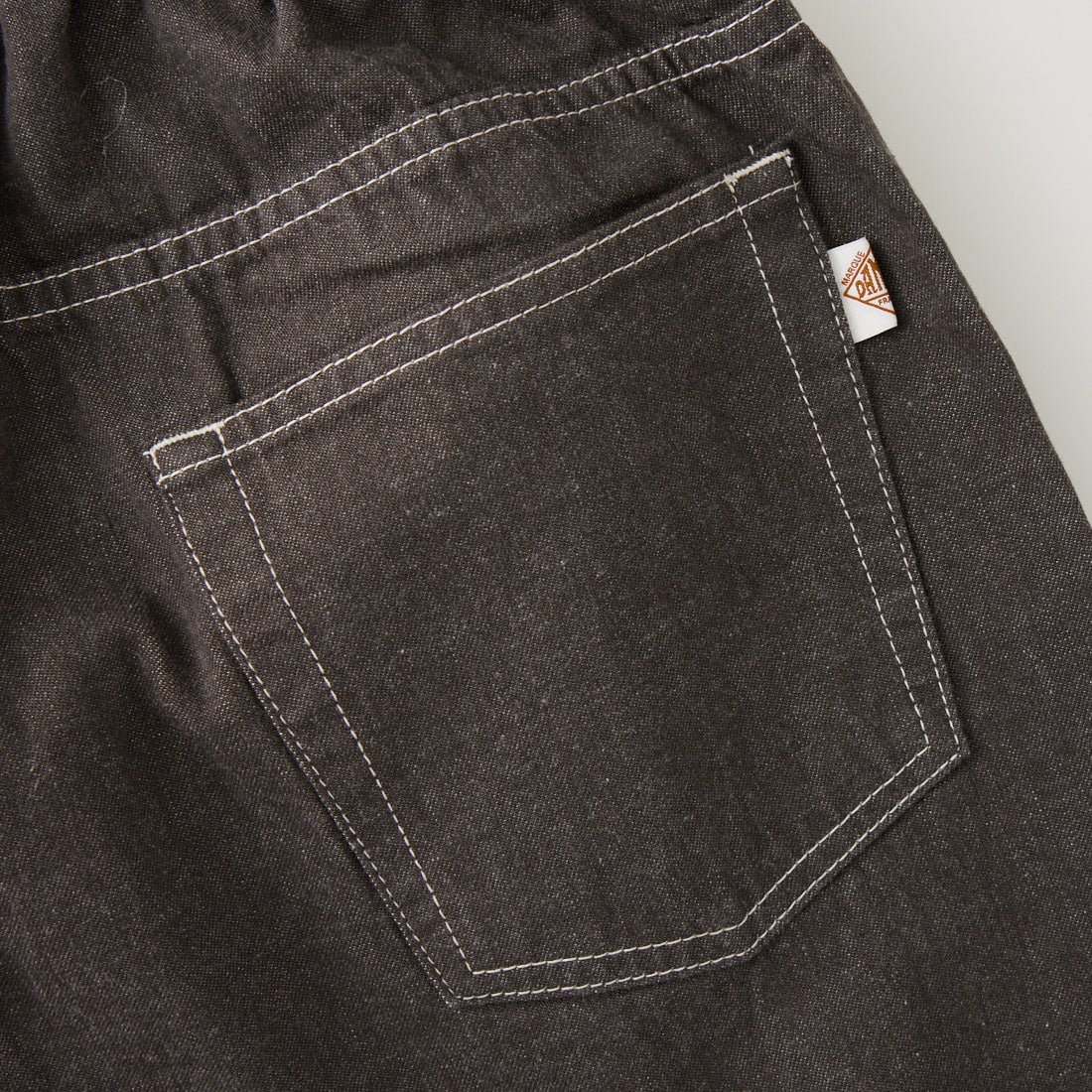 DANTON [ダントン] カラーデニム イージーパンツ [DT-E0034HNZ] CHARCOAL