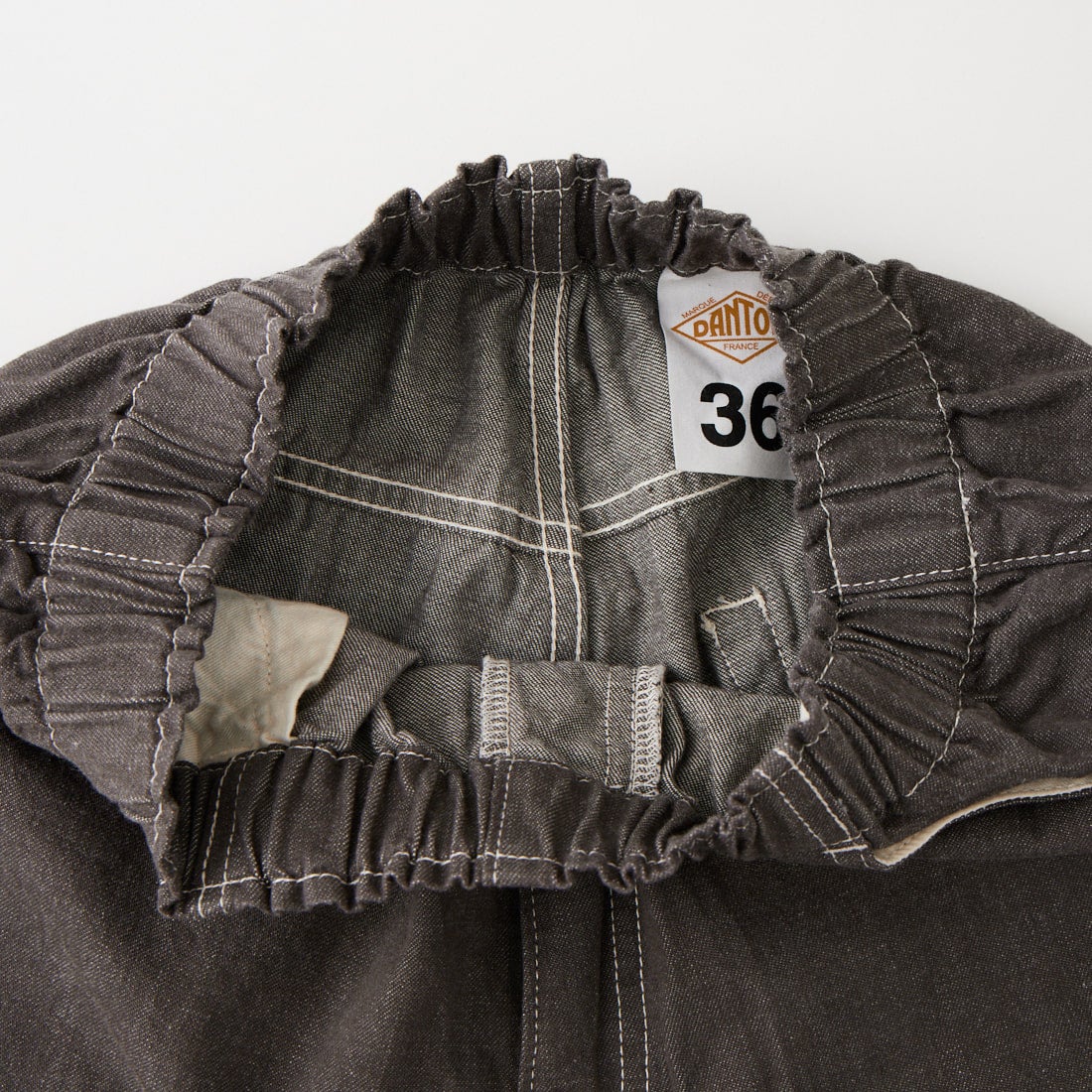 DANTON [ダントン] カラーデニム イージーパンツ [DT-E0034HNZ] CHARCOAL