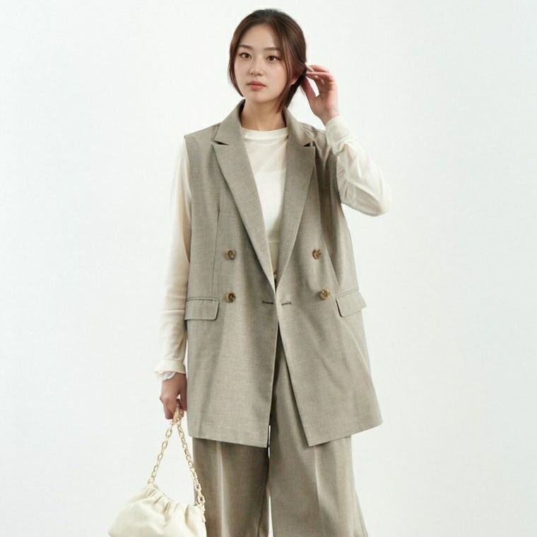 Jeans Factory Clothes [ジーンズファクトリークローズ] ミドルジレ [21254054]