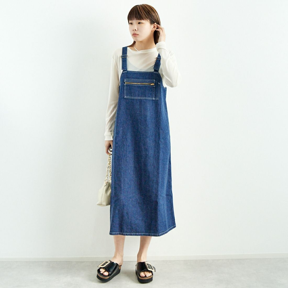 INDIGO&&モデル身長：167cm 着用サイズ：36&&