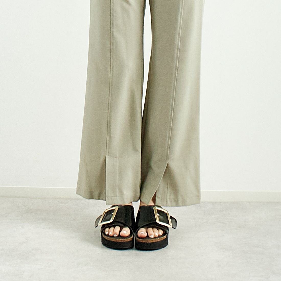 CHIGNON [シニヨン] スリットフレアパンツ [3151-030MK] L.BEIGE