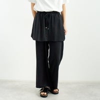 BLACK&&モデル身長：167cm 着用サイズ：F&&