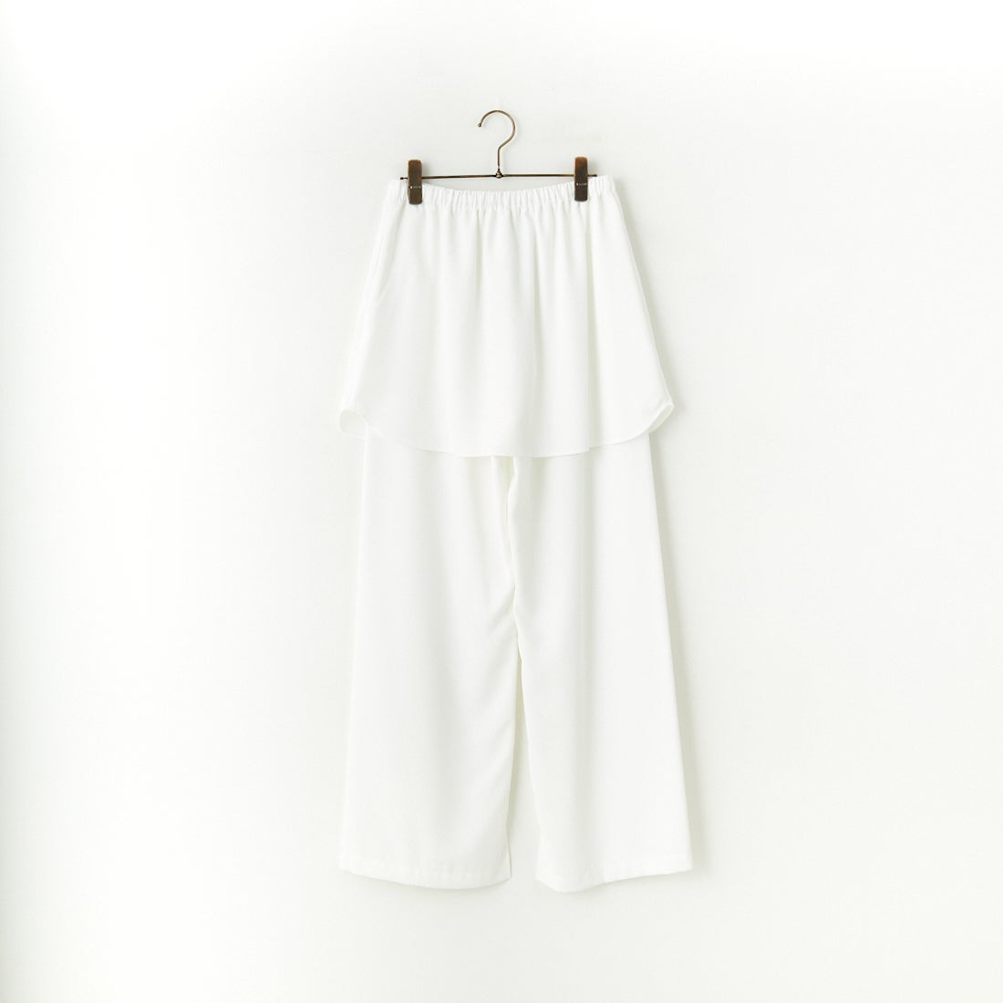 CHIGNON [シニヨン] シャツテールスカートパンツ [3651-025MK] WHITE