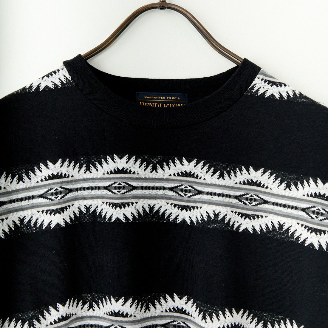 PENDLETON [ペンドルトン] ジャガードショートスリーブTシャツ [5275-0018] 49 BLACK