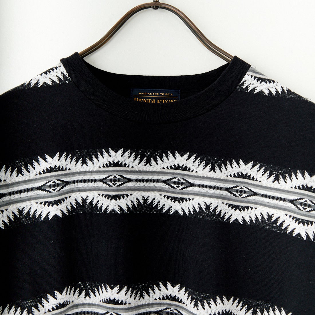 PENDLETON [ペンドルトン] ジャガードショートスリーブTシャツ [5275-0018] 49 BLACK