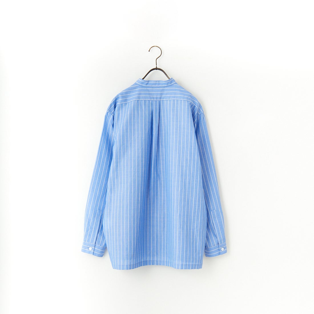 STILL BY HAND [スティルバイハンド] コットンラミー プルオーバーシャツ [SH02251WM] BLUE ST