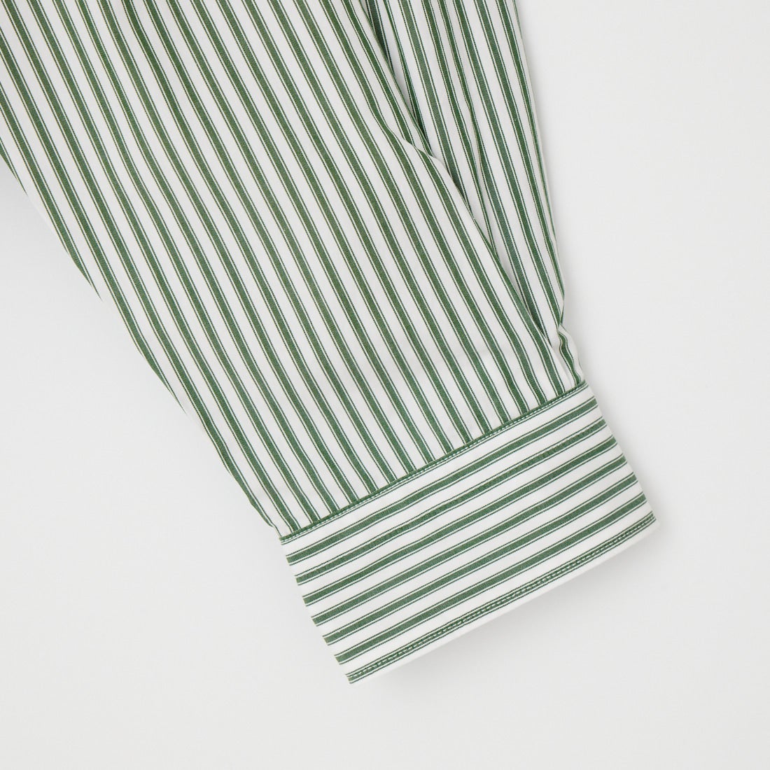 Gymphlex [ジムフレックス] ショートボタンダウンシャツ [GY-B0203MTS] GRN/WHT ST