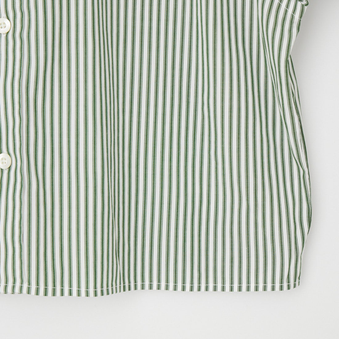 Gymphlex [ジムフレックス] ショートボタンダウンシャツ [GY-B0203MTS] GRN/WHT ST