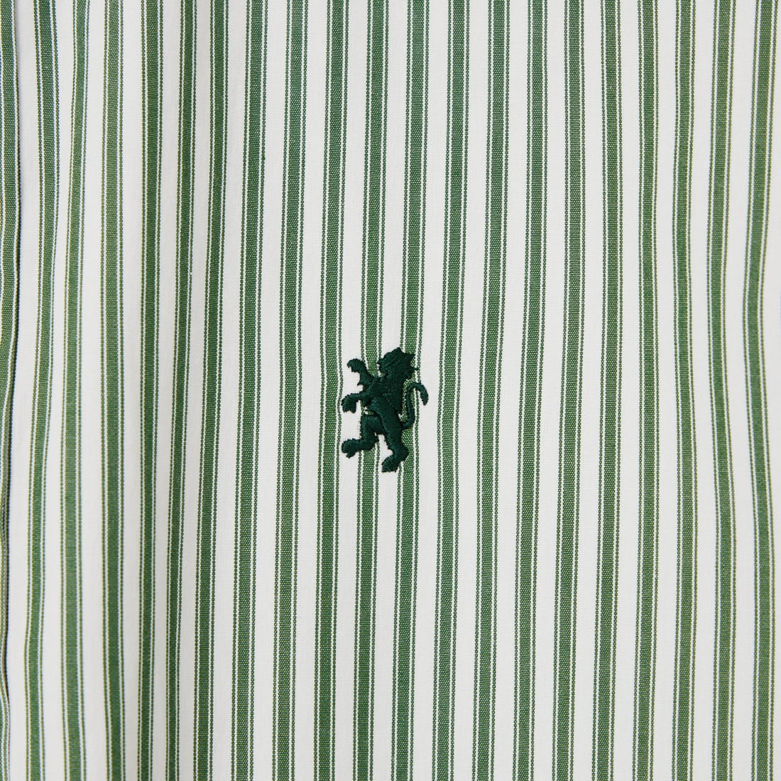 Gymphlex [ジムフレックス] ショートボタンダウンシャツ [GY-B0203MTS] GRN/WHT ST