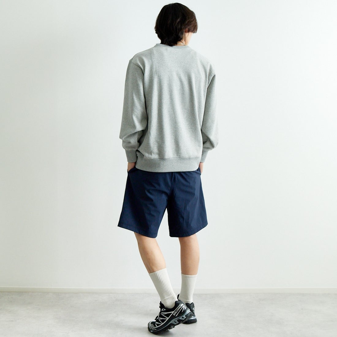 THE NORTH FACE [ザ ノースフェイス] ヴェイグラントショーツ [NB22582] UN &&モデル身長：179cm 着用サイズ：L&&