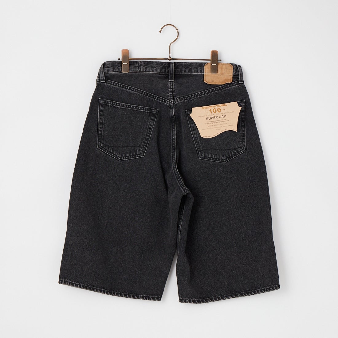 orSlow [オアスロウ] スーパーダッドフィットショーツ [01-7100W] D61S BLK D