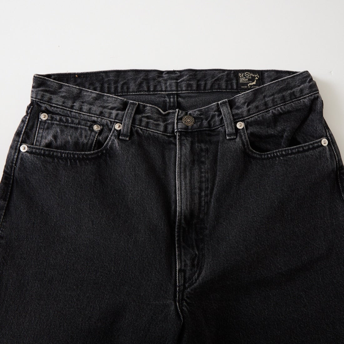 orSlow [オアスロウ] スーパーダッドフィットショーツ [01-7100W] D61S BLK D