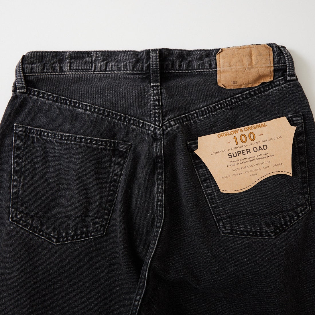 orSlow [オアスロウ] スーパーダッドフィットショーツ [01-7100W] D61S BLK D