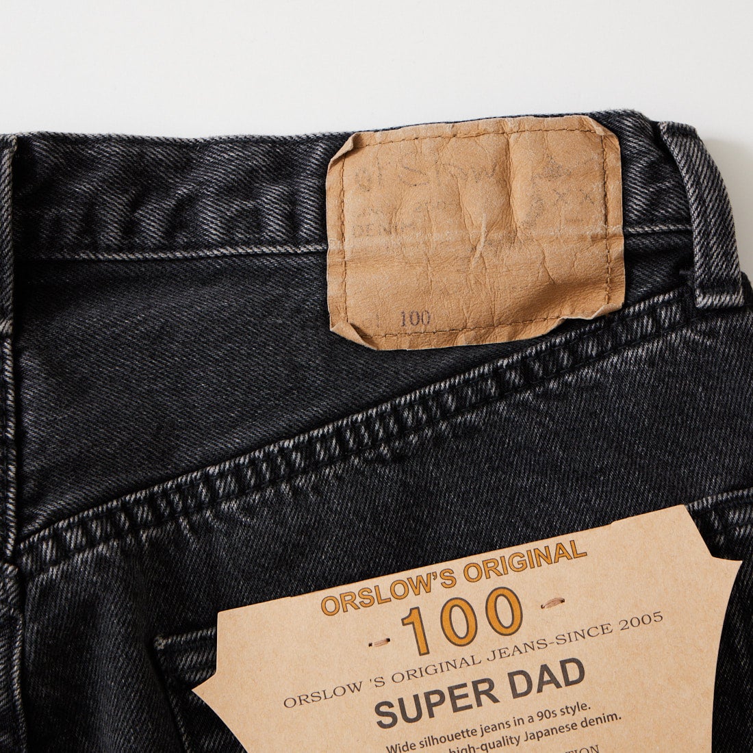 orSlow [オアスロウ] スーパーダッドフィットショーツ [01-7100W] D61S BLK D