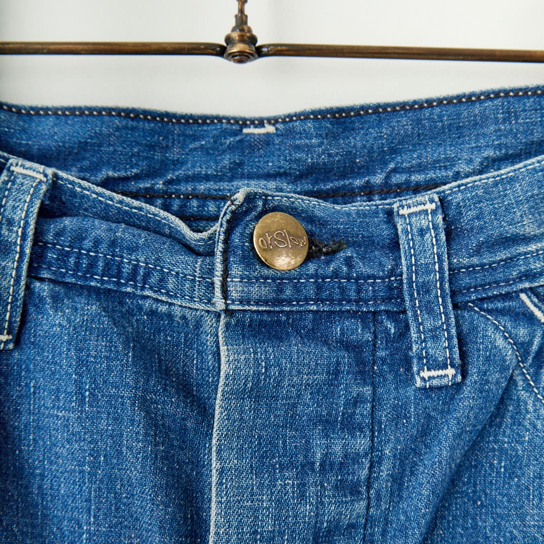 orSlow [オアスロウ] 40sワイドフィットペインターショーツ [01-7126] 95 DENIM U
