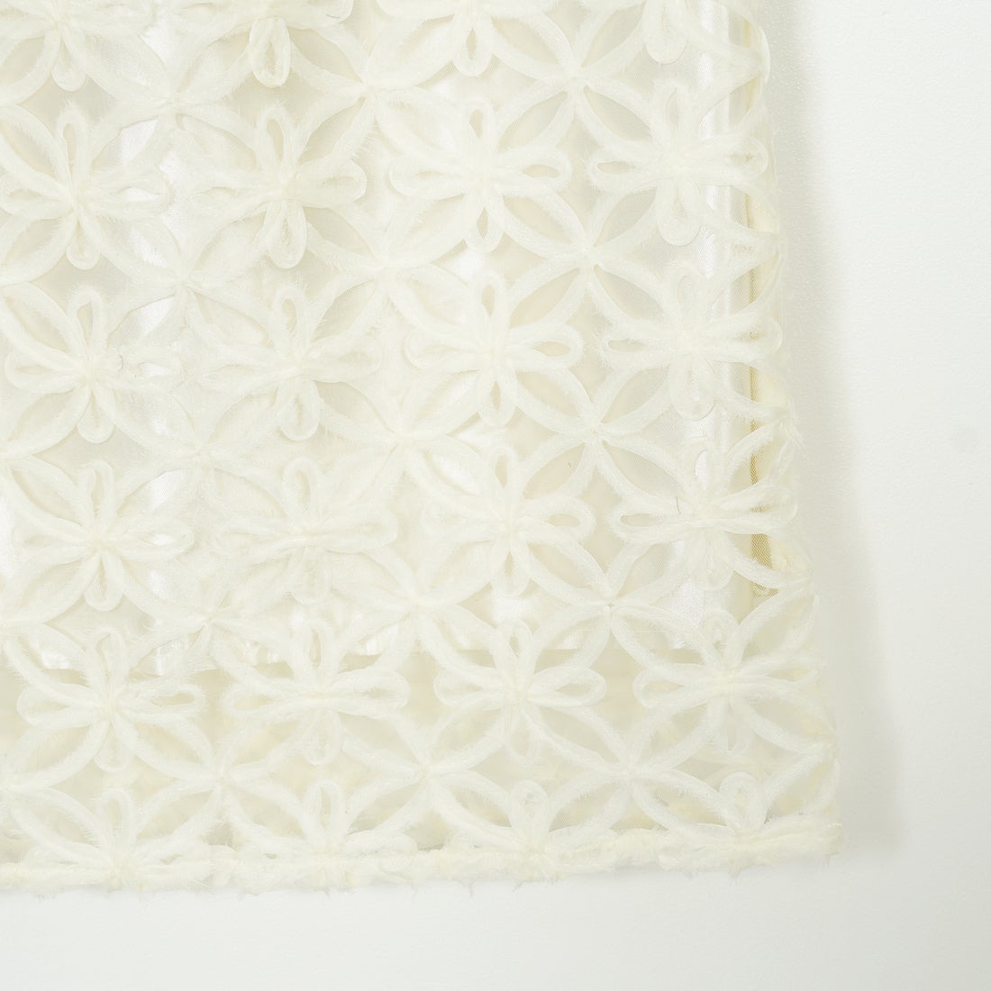 Jf Ready Made [ジェイエフレディメイド] チュールフラワー刺繍スカート [8550512-01] 02 ｵﾌ