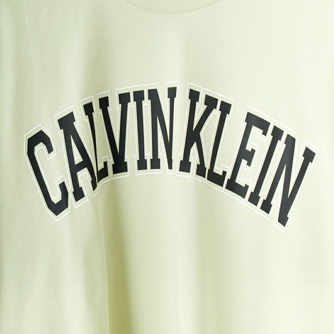 Calvin Klein [カルバンクライン] カーブバーシティロゴ ショートスリーブTシャツ [4RB847G] NF1