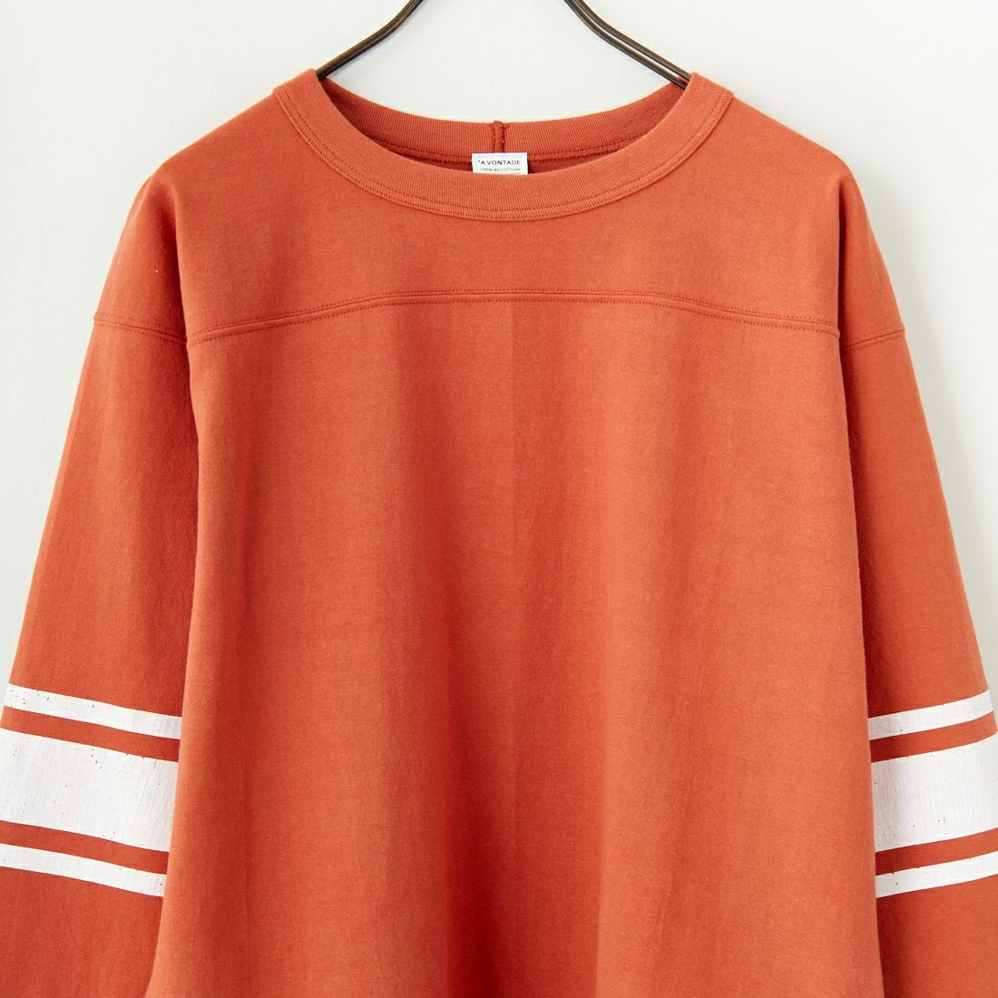 A VONTADE [アボンタージ] 7.5オンス フットボールTシャツ [VTD-0576-CS-P2] 12 SUNBURN