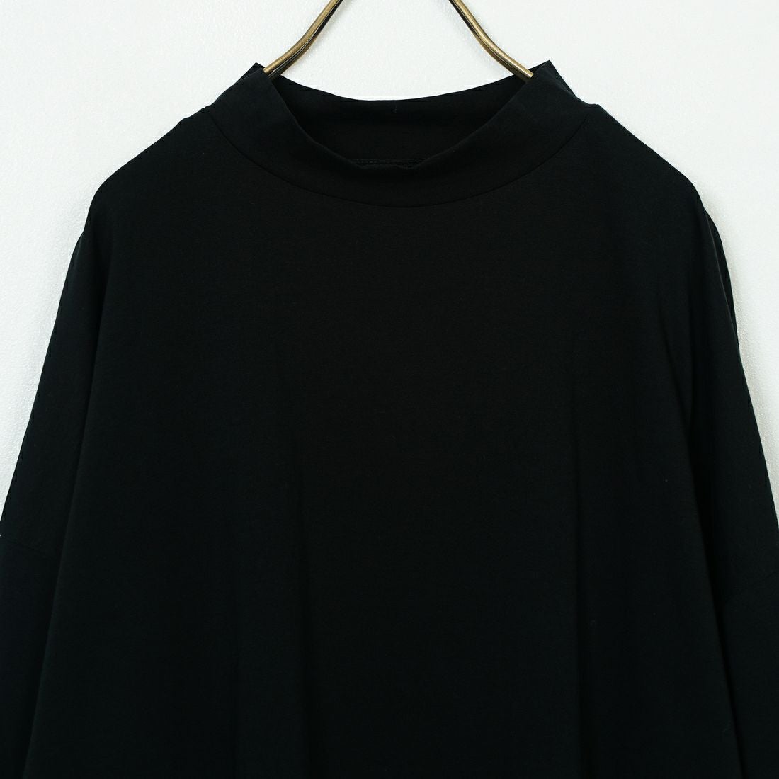 ESTROISLOSE [エストゥロワルーズ] プレミアム天竺7分袖Tシャツ [EC23116-WA] 99 BLACK