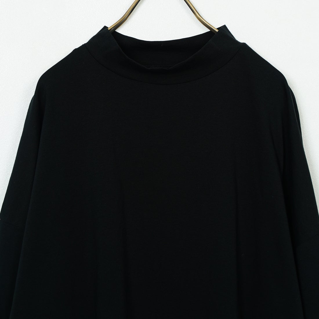 ESTROISLOSE [エストゥロワルーズ] プレミアム天竺7分袖Tシャツ [EC23116-WA] 99 BLACK