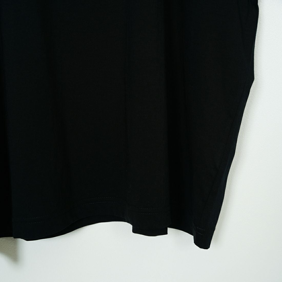 ESTROISLOSE [エストゥロワルーズ] プレミアム天竺7分袖Tシャツ [EC23116-WA] 99 BLACK