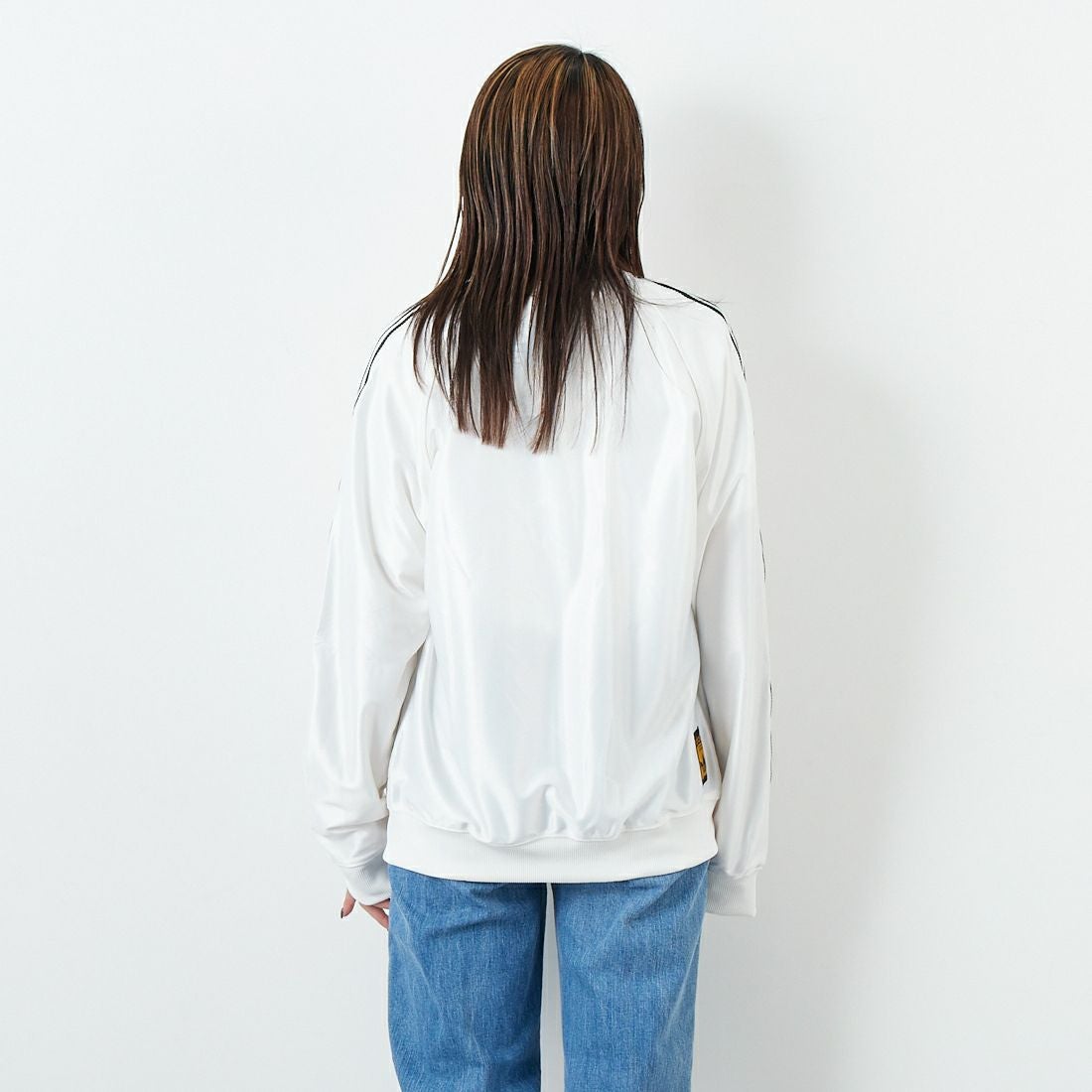 adidas Originals [アディダス オリジナルス] スーパースター トラックトップ [JZ091] JW1849 &&モデル身長：167cm 着用サイズ：S&&