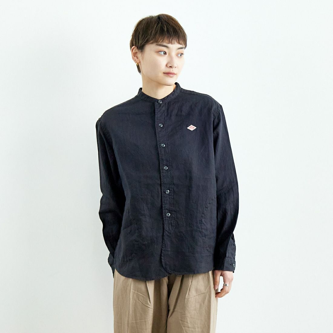 DANTON [ダントン] バンドカラーシャツ [DT-B0279OXP]｜ジーンズ