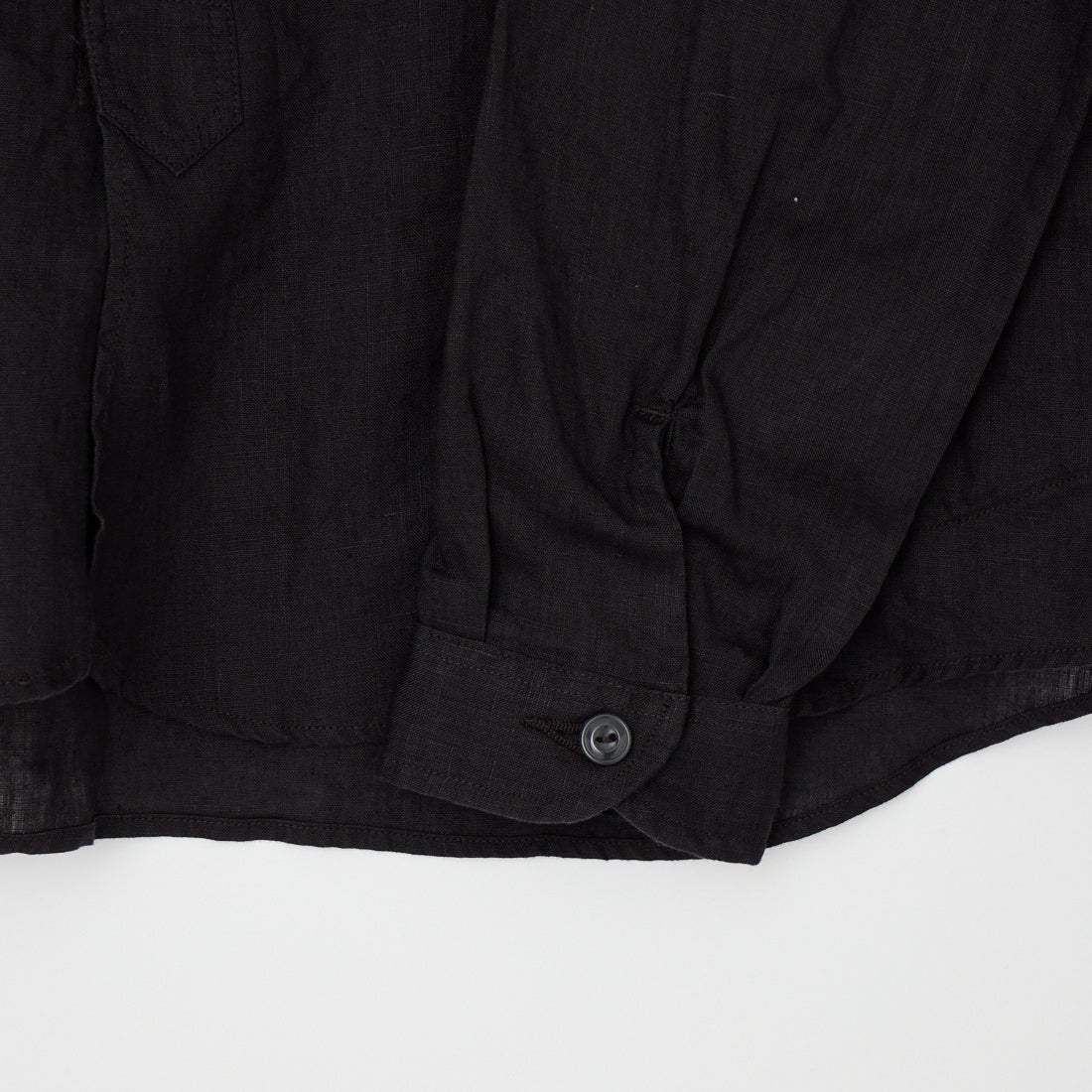 DANTON [ダントン] リネンクロスバンドカラーシャツ [DT-B0279FLI] CHARCOAL