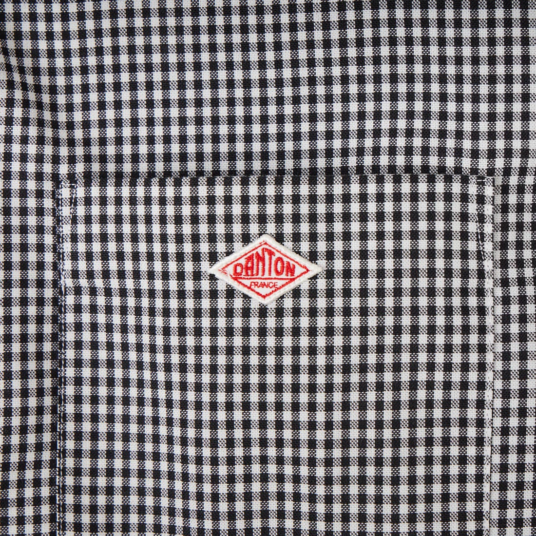 DANTON [ダントン] ボタンダウンシャツ [DT-B0293POD] BLACK GNGM