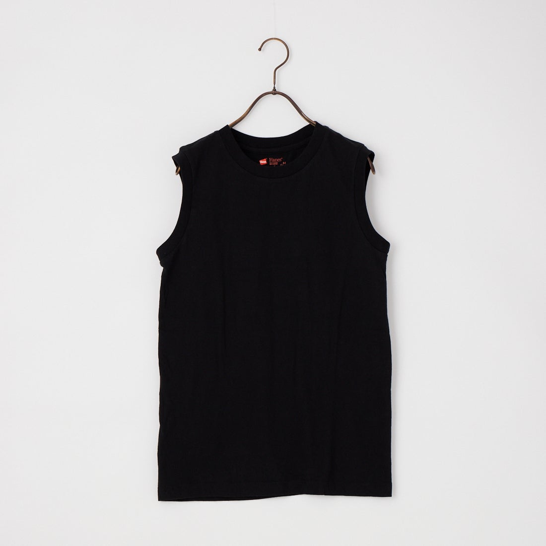 Hanes [ヘインズ] ウィメンズ ジャパンフィット 2枚組 スリーブレスTシャツ [HW5327] 998 ｱｿｰﾄ