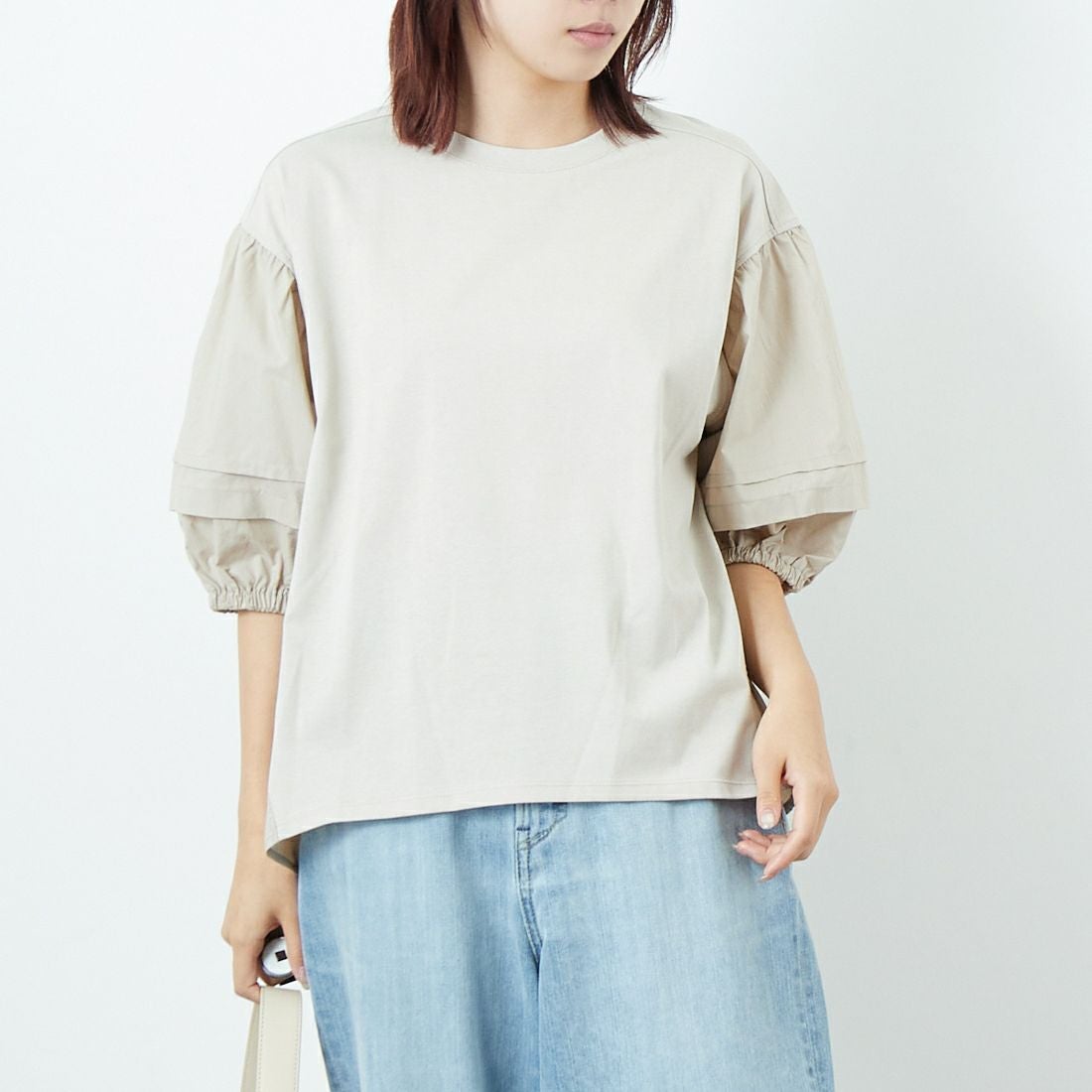 07 GRAY&モデル身長：167cm 着用サイズ：F&&