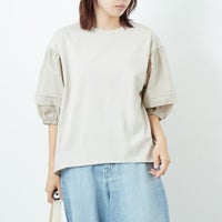 07 GRAY&モデル身長：167cm 着用サイズ：F&&