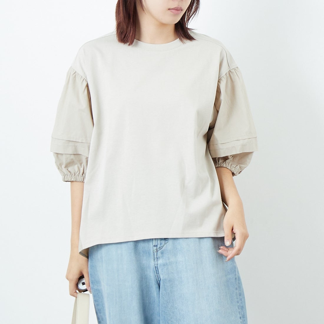 07 GRAY&モデル身長：167cm 着用サイズ：F&&