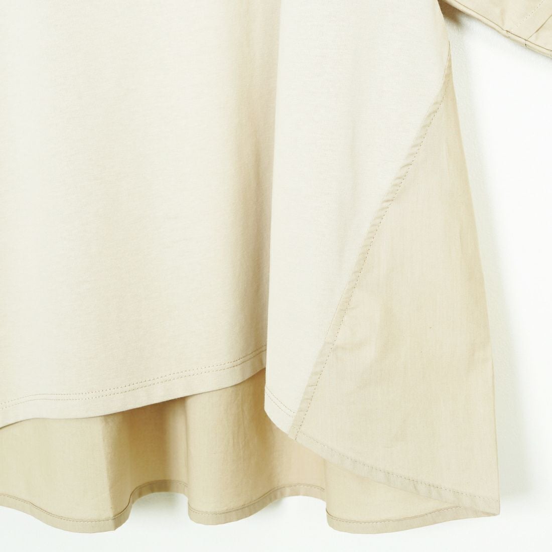 Maison de L'allure [メゾン ドゥ ラリュール] ドッキング袖ボリュームプルオーバー [M25112010] 07 GRAY