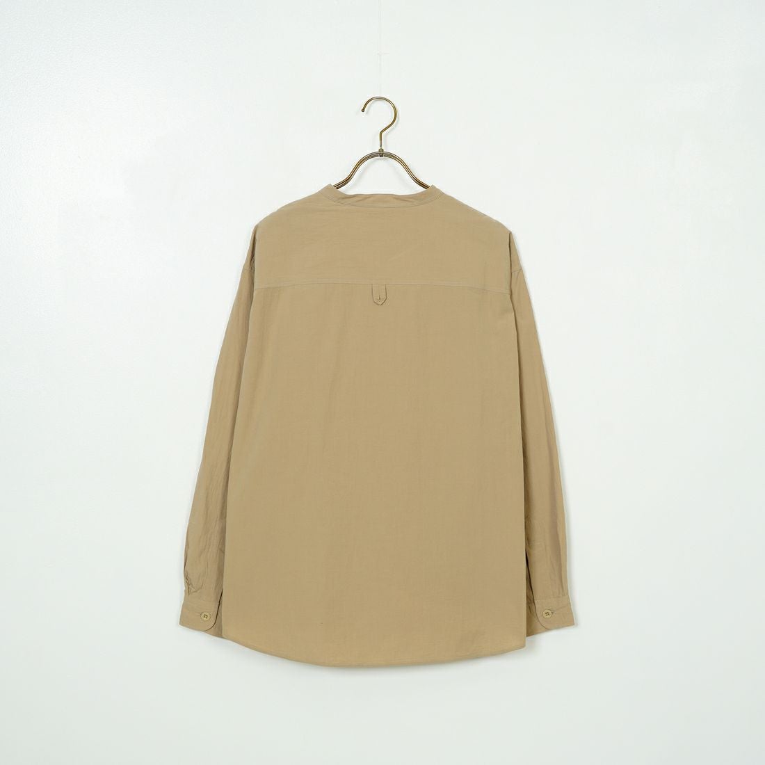 DANTON [ダントン] バンドカラーシャツ [DT-B0339MUG] BEIGE