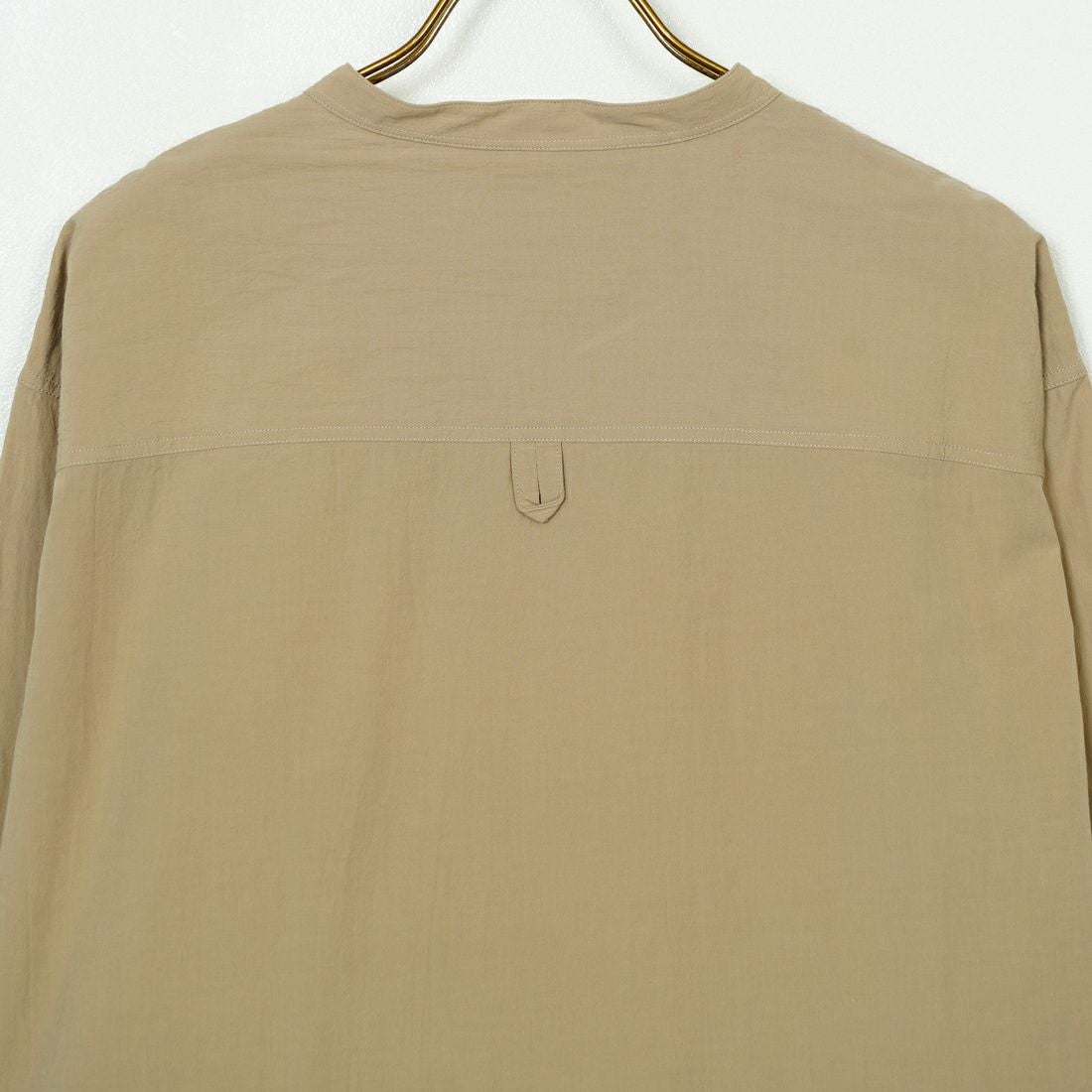 DANTON [ダントン] バンドカラーシャツ [DT-B0339MUG] BEIGE