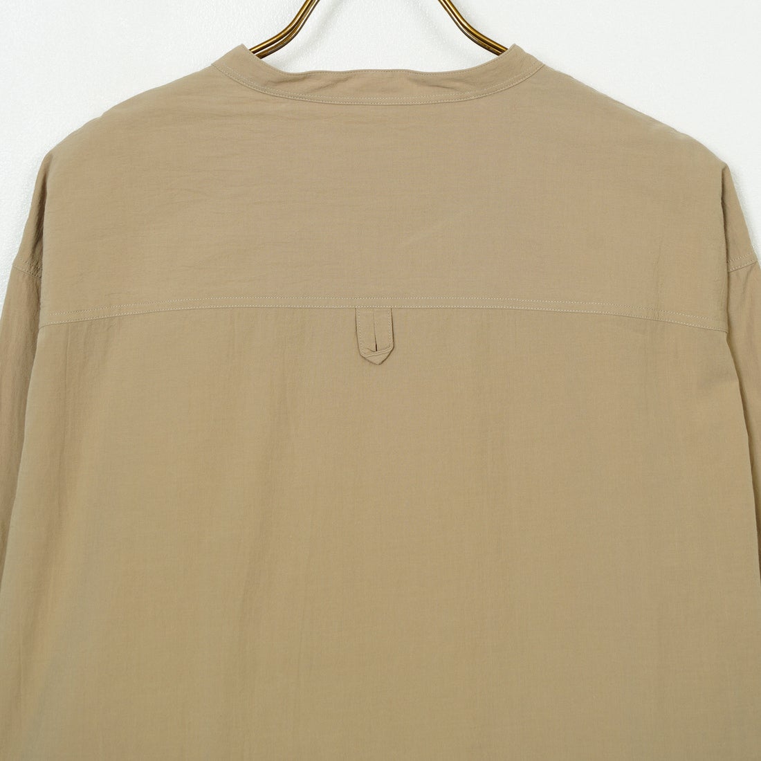 DANTON [ダントン] バンドカラーシャツ [DT-B0339MUG] BEIGE