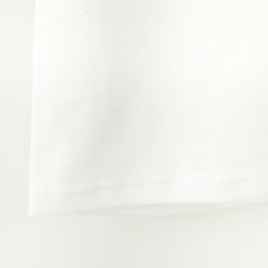 HOLLYWOOD RANCH MARKET [ハリウッドランチマーケット] ストレッチフライス ハーフスリーブTシャツ [1004664] WHITE