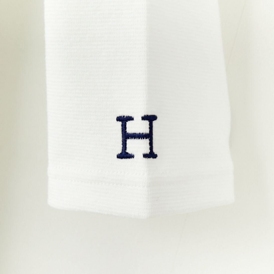 HOLLYWOOD RANCH MARKET [ハリウッドランチマーケット] ストレッチフライス ハーフスリーブTシャツ [1004664] WHITE