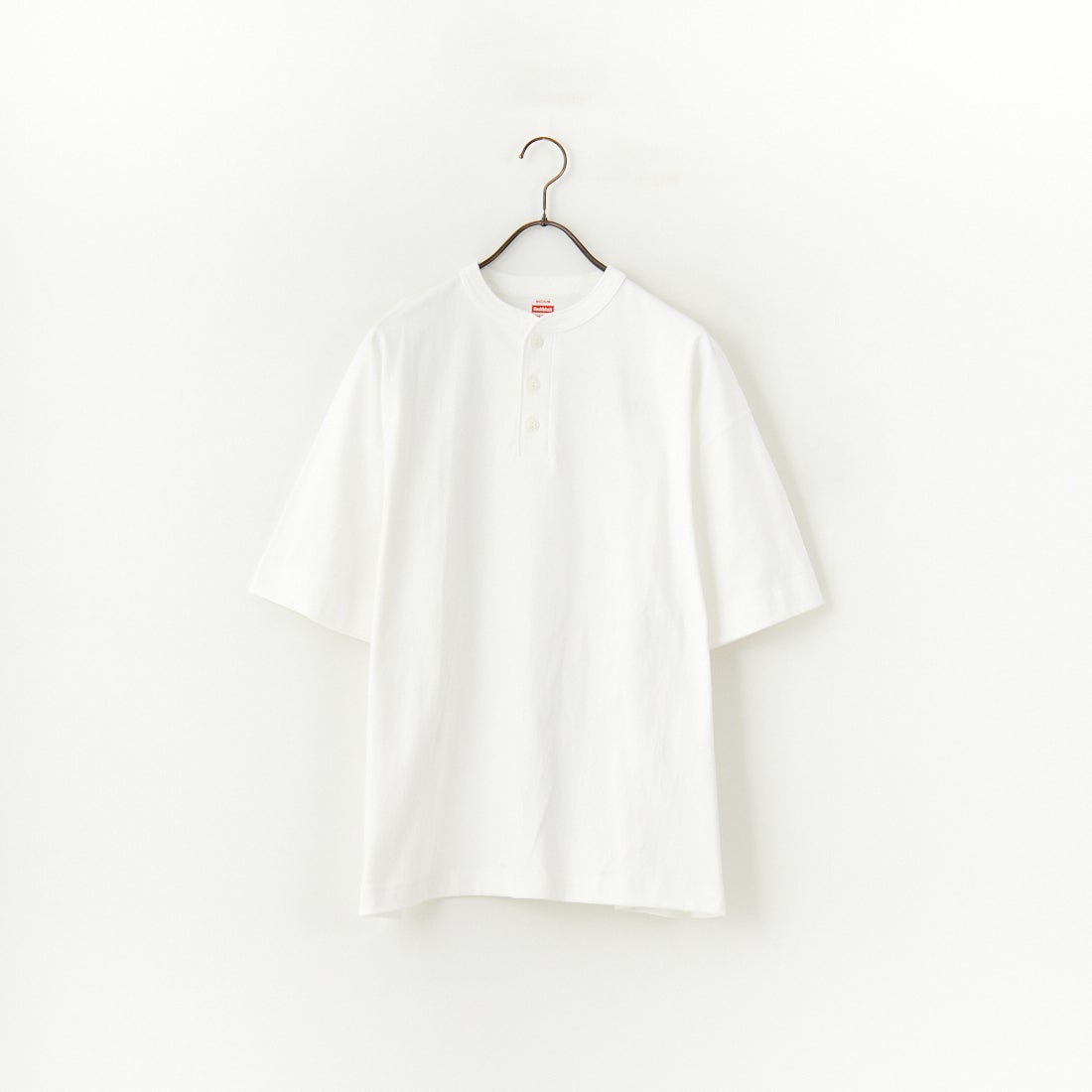 Health knit [ヘルスニット] 別注 ビッグシルエット ヘンリーネックT